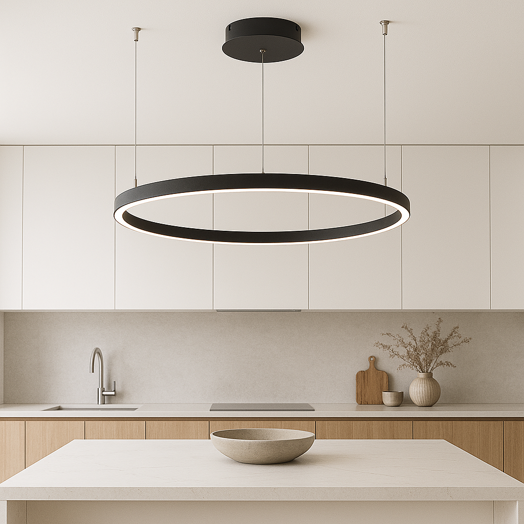Nordic Collection | Pendant Lighting with Minimalist Design & Soft LED Light | Versatile Kitchen Pendant Lighting for Elegant Spaces
