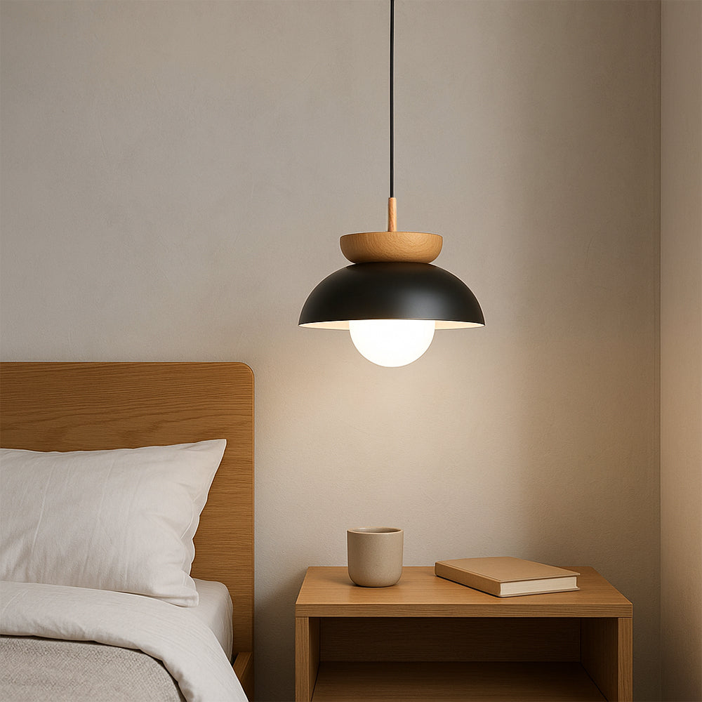 Scandinavian Pendant Lighting | Adjustable Height with Warm LED Glow | Minimalist Design for Modern Spaces