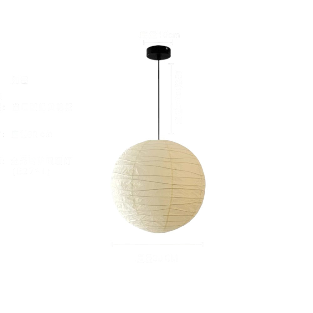 Artistic Pendant Lighting | Japanese-Inspired Hanging Lamp with LED Glow | Versatile Decor for Any Room