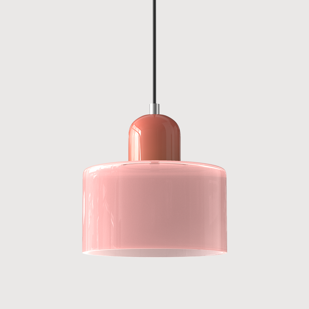 Bauhaus Collection | Geometric Glass Pendant Lighting with Adjustable Height | Modern Design for Elegant Interiors