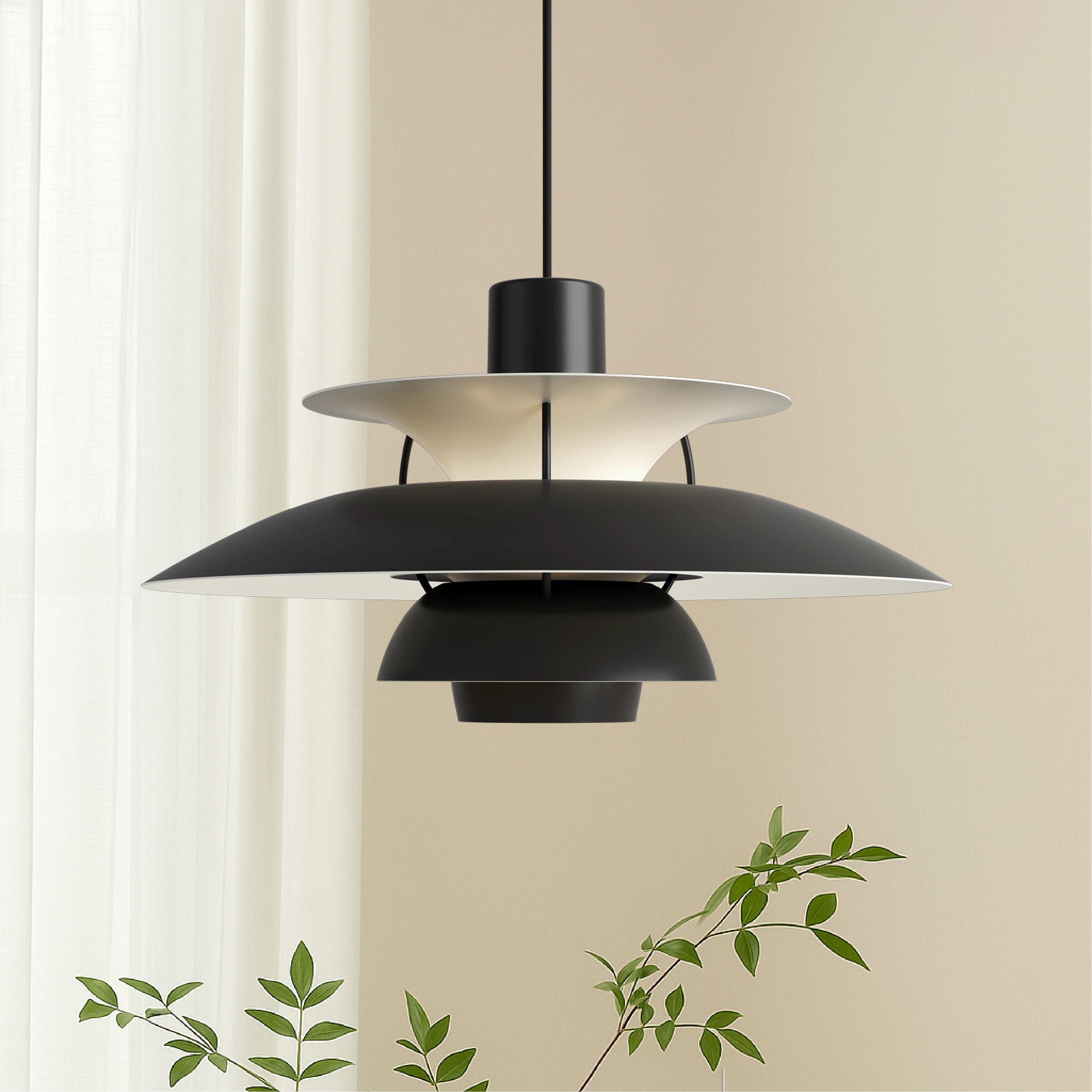 Elegant Multi-Layer Pendant Lighting | Modern Aluminum Design for Kitchen Island Ambiance
