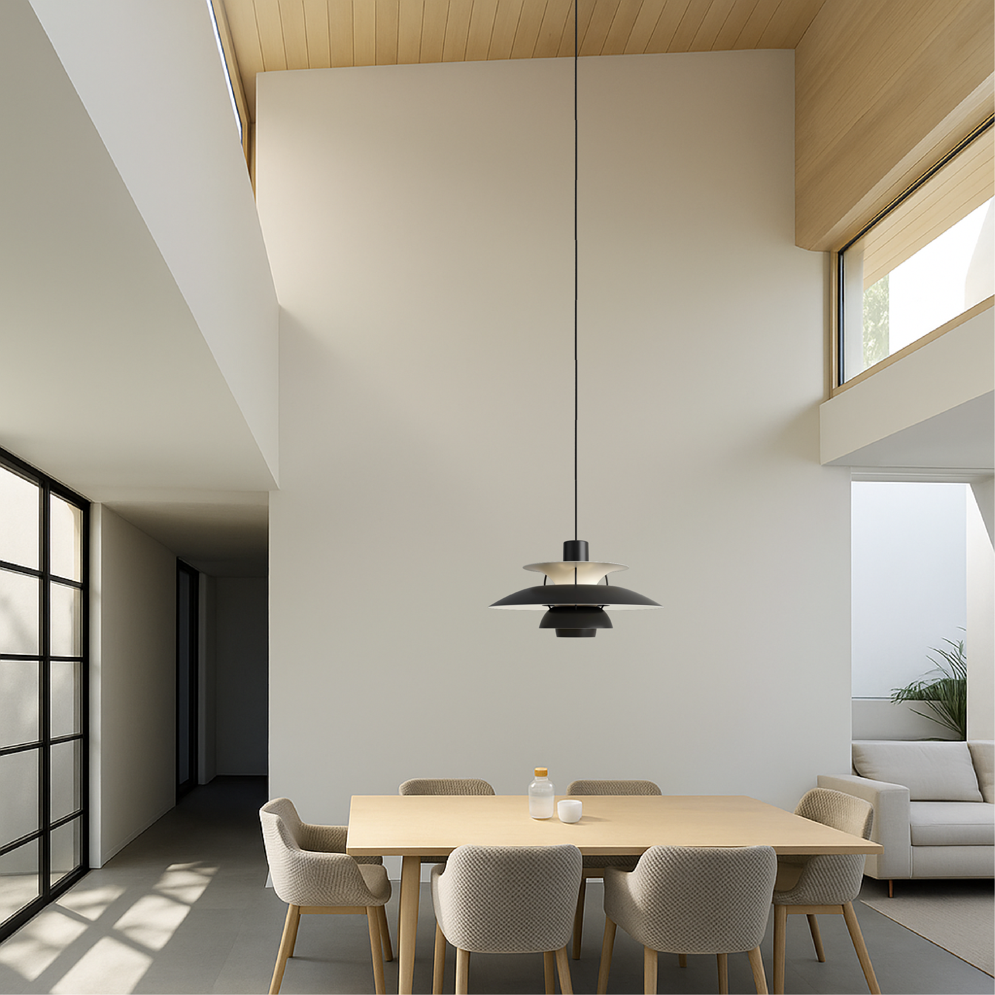 Elegant Multi-Layer Pendant Lighting | Modern Aluminum Design for Kitchen Island Ambiance