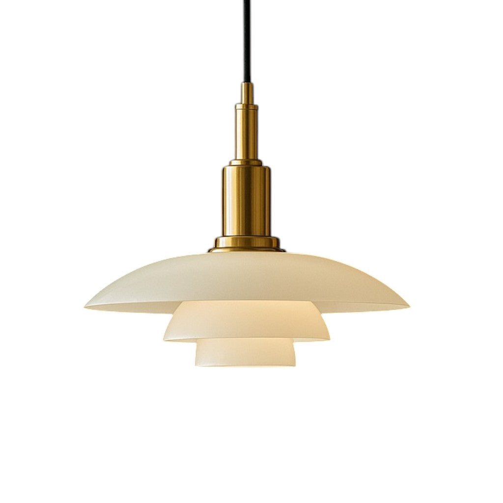 Scandinavian Elegance | Hanging Lamp with LED Light & Adjustable Height | Modern Pendant Lighting for Cozy Kitchen Island