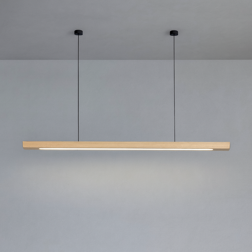 Scandinavian Pendant Light for Kitchen with Adjustable Height | Modern Design for Warm Ambiance