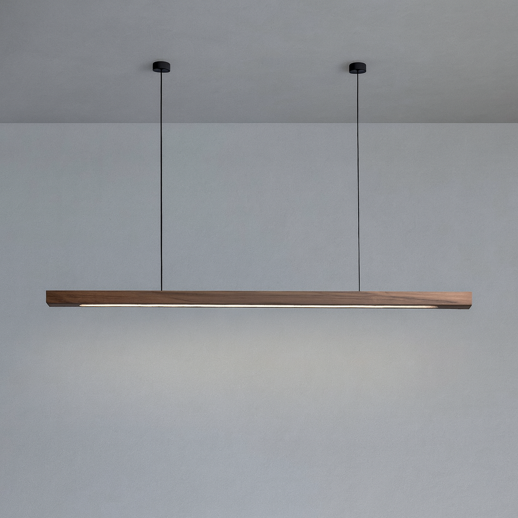 Scandinavian Pendant Light for Kitchen with Adjustable Height | Modern Design for Warm Ambiance